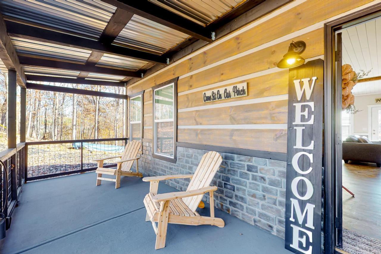 Rustic Mountain Cabin Villa Ellijay Bagian luar foto