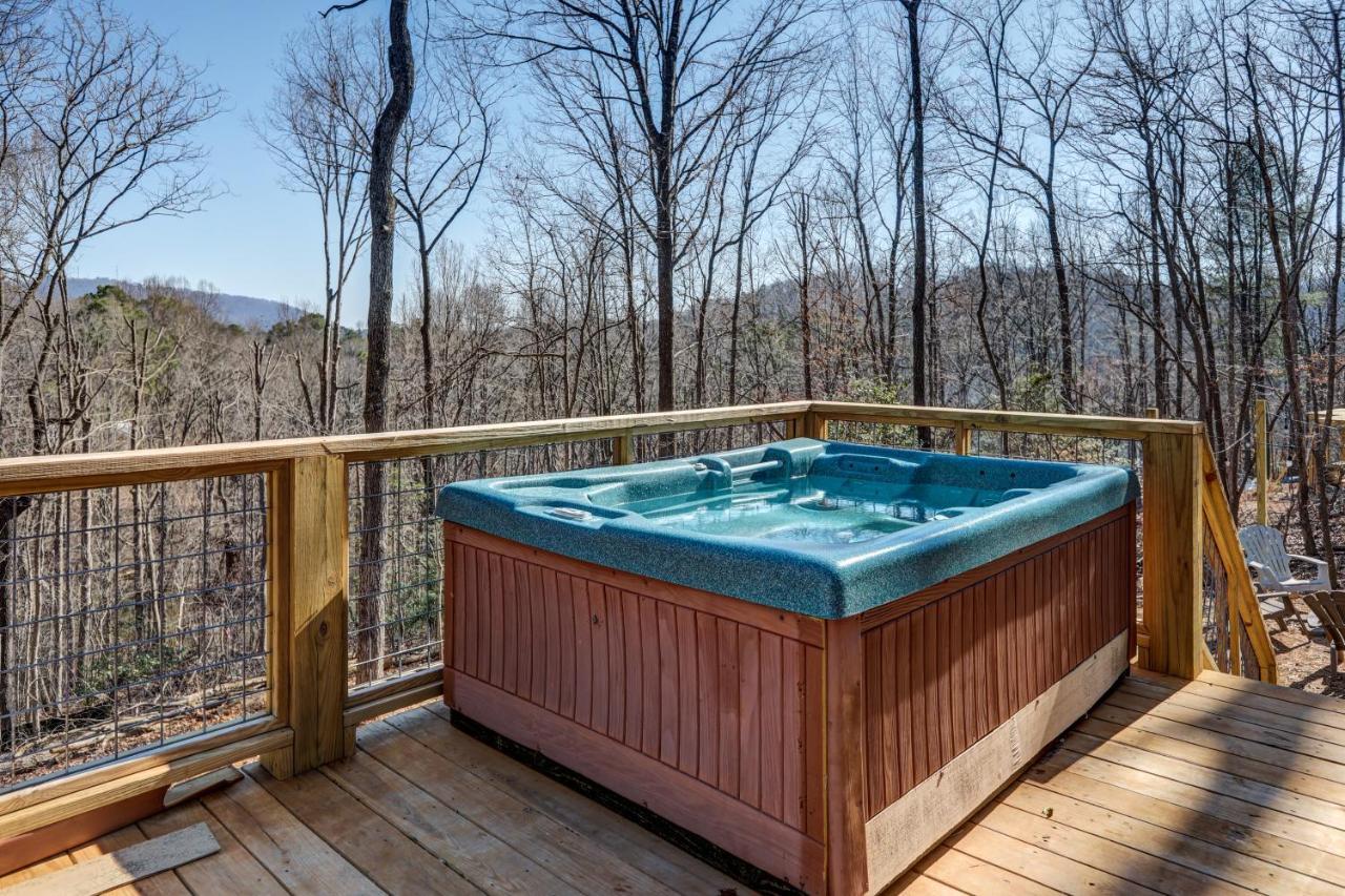 Rustic Mountain Cabin Villa Ellijay Bagian luar foto