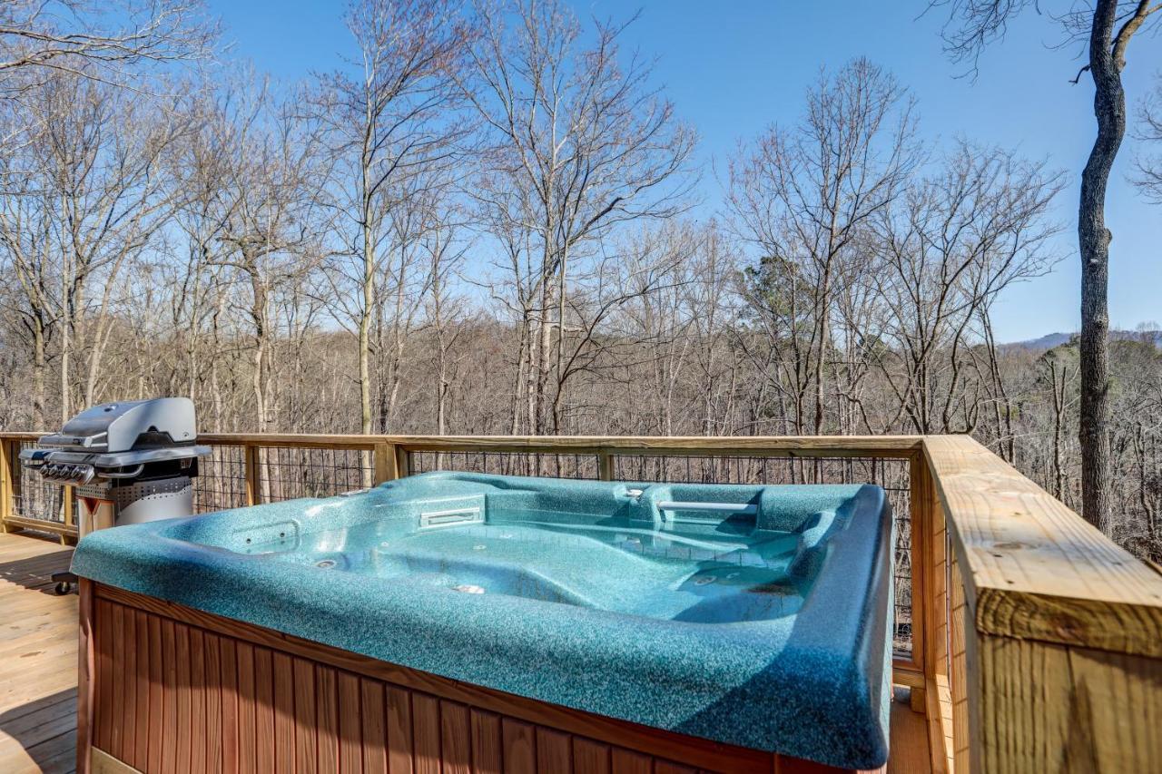 Rustic Mountain Cabin Villa Ellijay Bagian luar foto